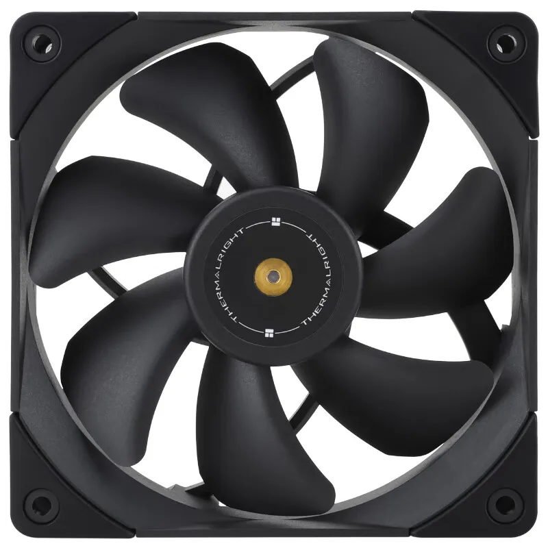 Imagem -02 - Thermalright Tl-e12b Extreme 120 mm Fino Computador Case Ventilador 4pin Pwm Alto Desempenho 1850rpm Silencioso Cpu Ventilador Mais Frio