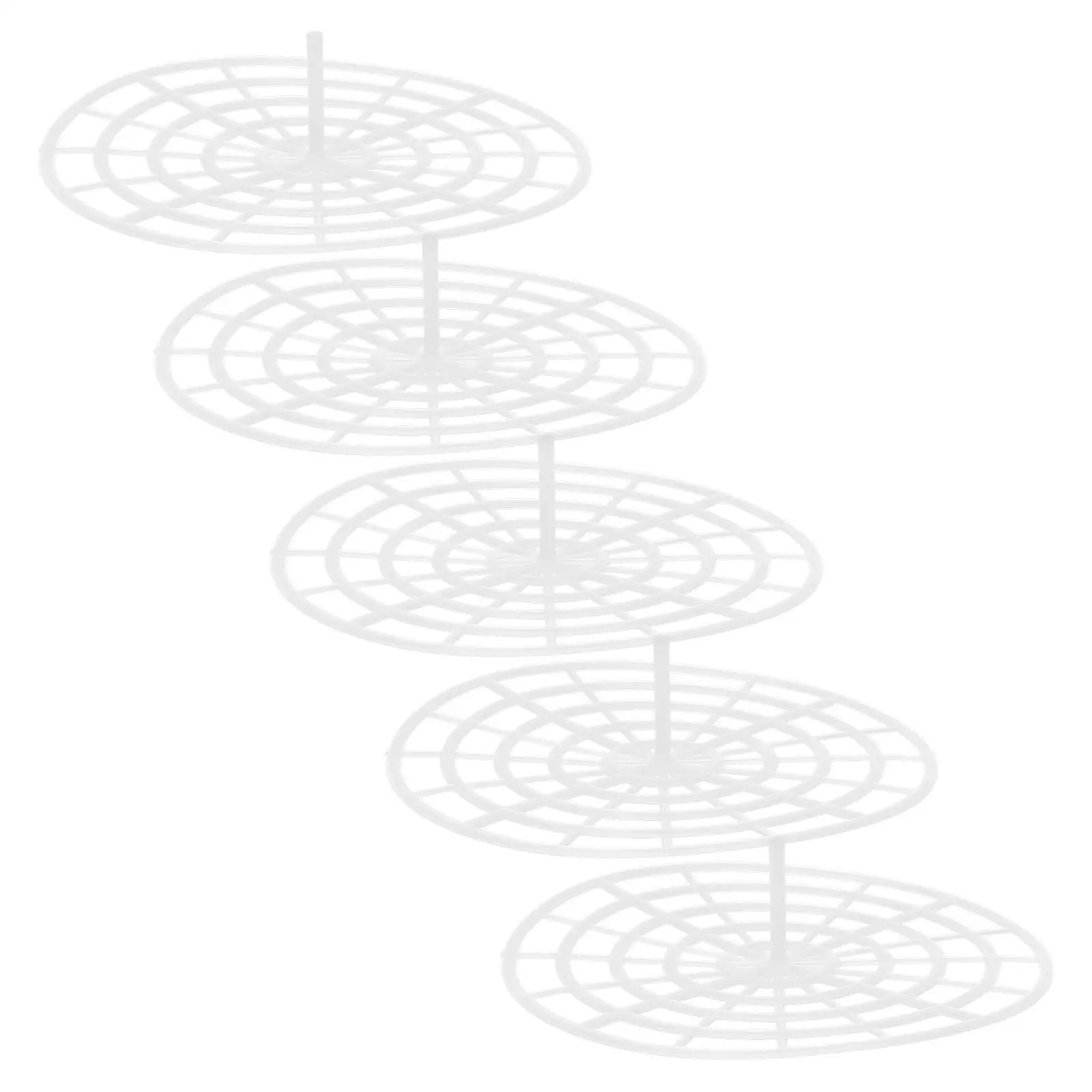 

5 Pcs Pickle Press Vegetable Fermentation Fire Pit Grate Pressure Net Easy Fermenter Round Plastic