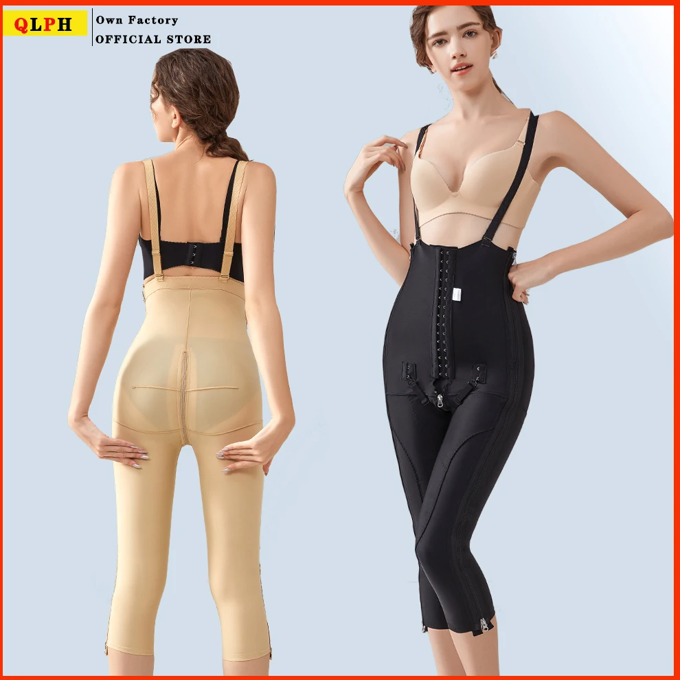 Women Body Shaping Pants After Thign Liposuction Abdominal Fat