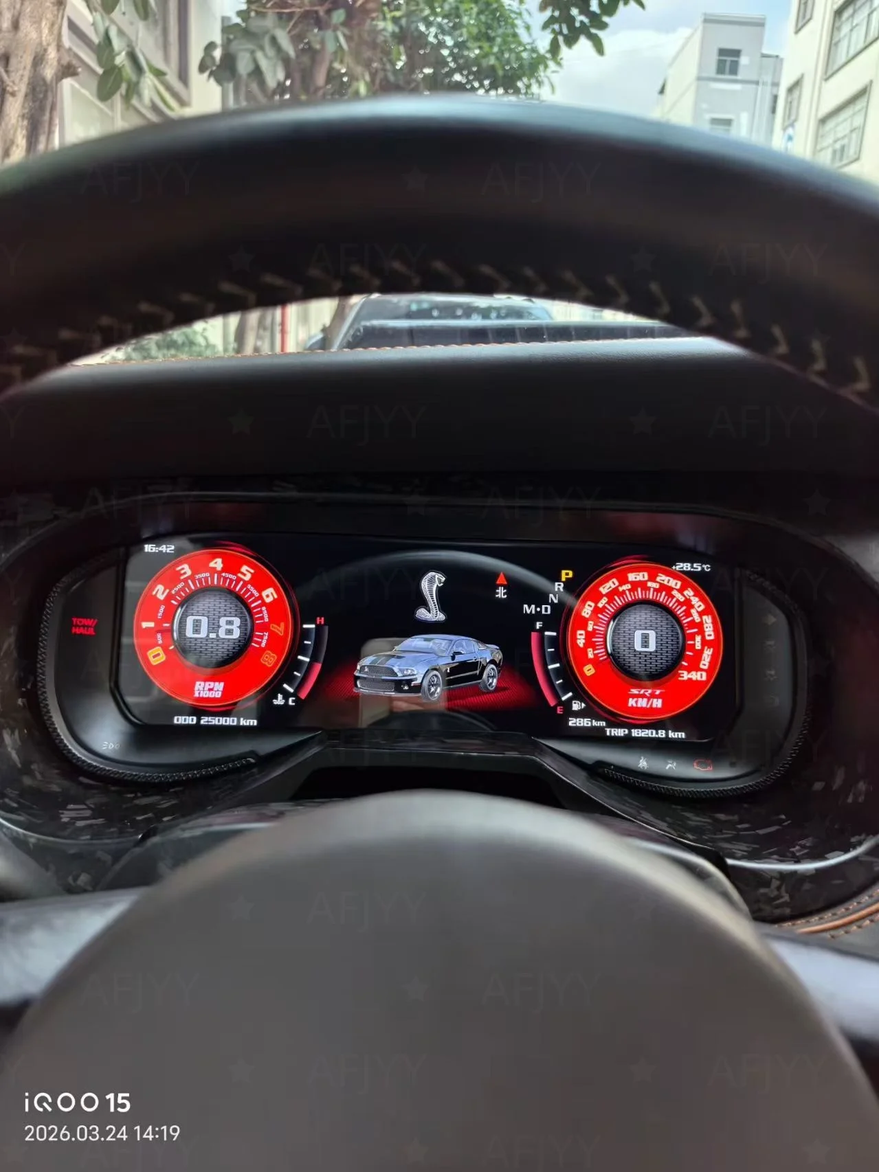 

Цифровая приборная панель с LCD-дисплеем для Ford Mustang Shelby GT500 2006-2014, установка Plug and Play.