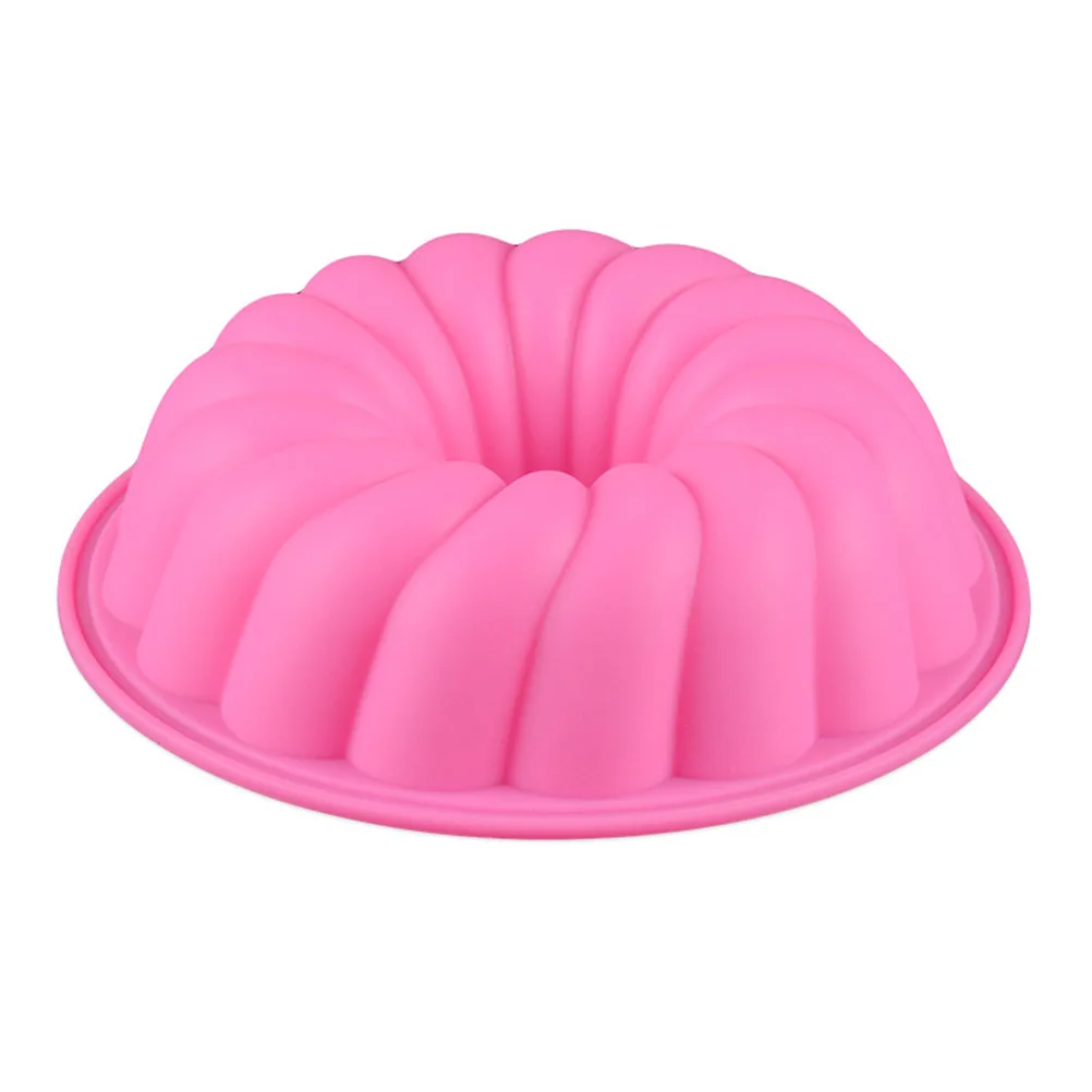 

Silicone Cake Mold Pastry and Molds for Cakes Oven Tray Baking Pizza Fork Spiral Pattern Mini Tortiera