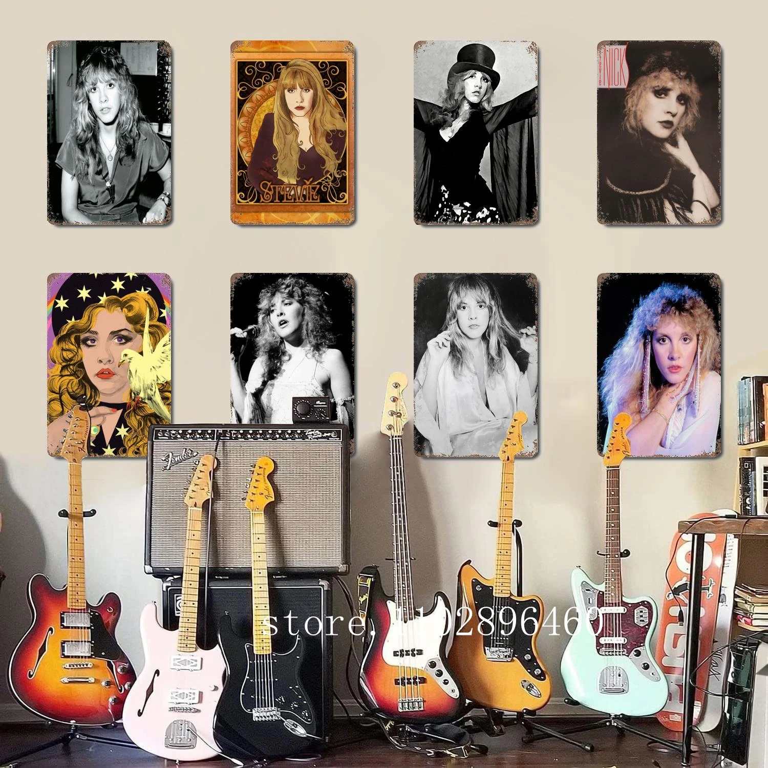 

stevie nicks Metal Plaques & Signs wall decor Vintage Tin Signs Captain Metal Poster Decor for Bar Pub Club Wall Decoration