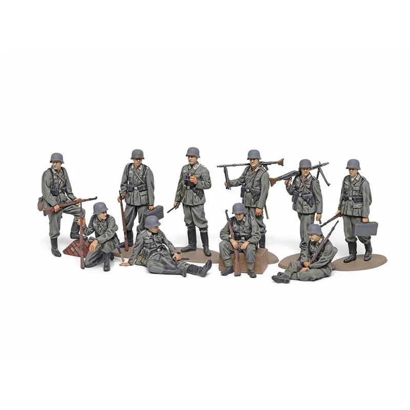 

Tamiya 32602 1/48 немецкий пехотный набор Wehrmacht времен Второй мировой войны, пластиковые игрушки, сборка модели, строительные наборы, хобби, сделай сам