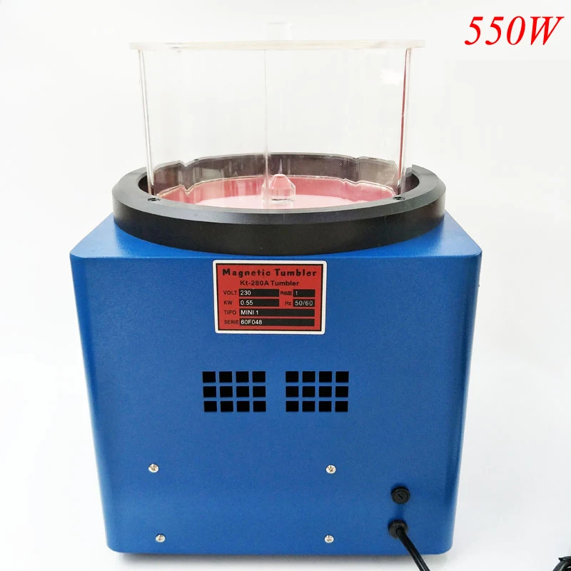 Magnetic polishing machine timing positive and negative grinding to deburring to the phoenix to jewelry or gold