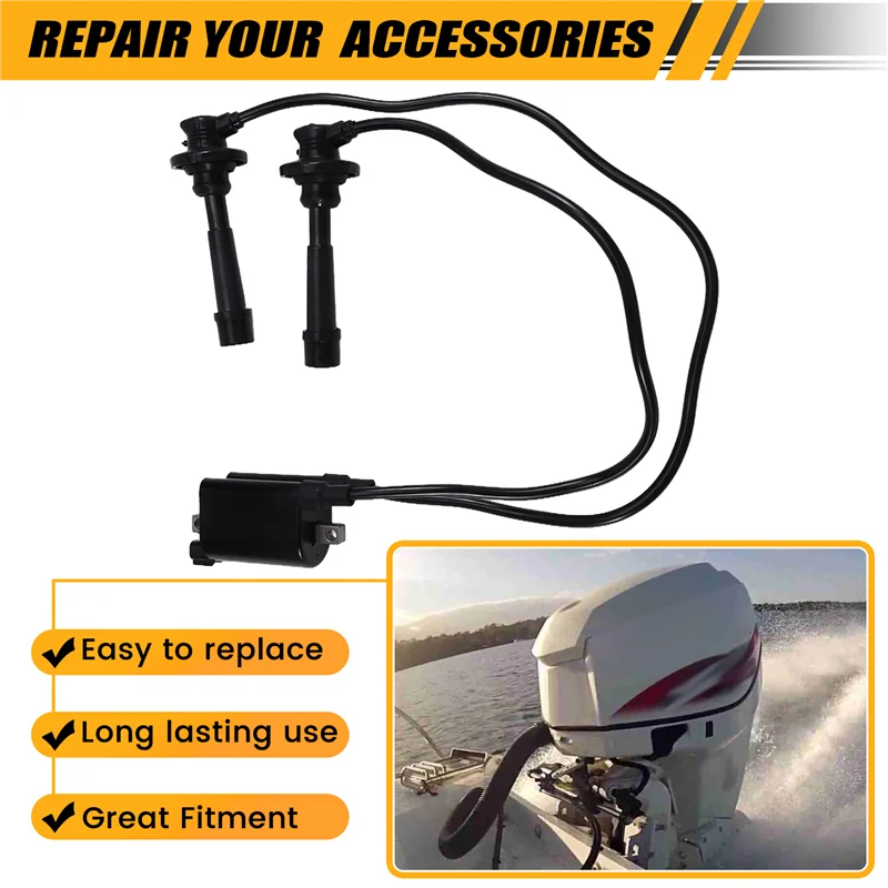 

5033823 5033824 Outboard Ignition Coil For Johnson 90-140Hp (1998-2009) 4Stroke