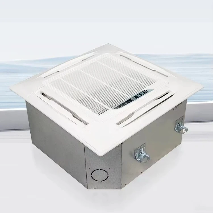 FP170 FP204 FP238 Water Cooled FCU Hotel Hospital Factory Living Room Cassette  Type Fan Coil Unit