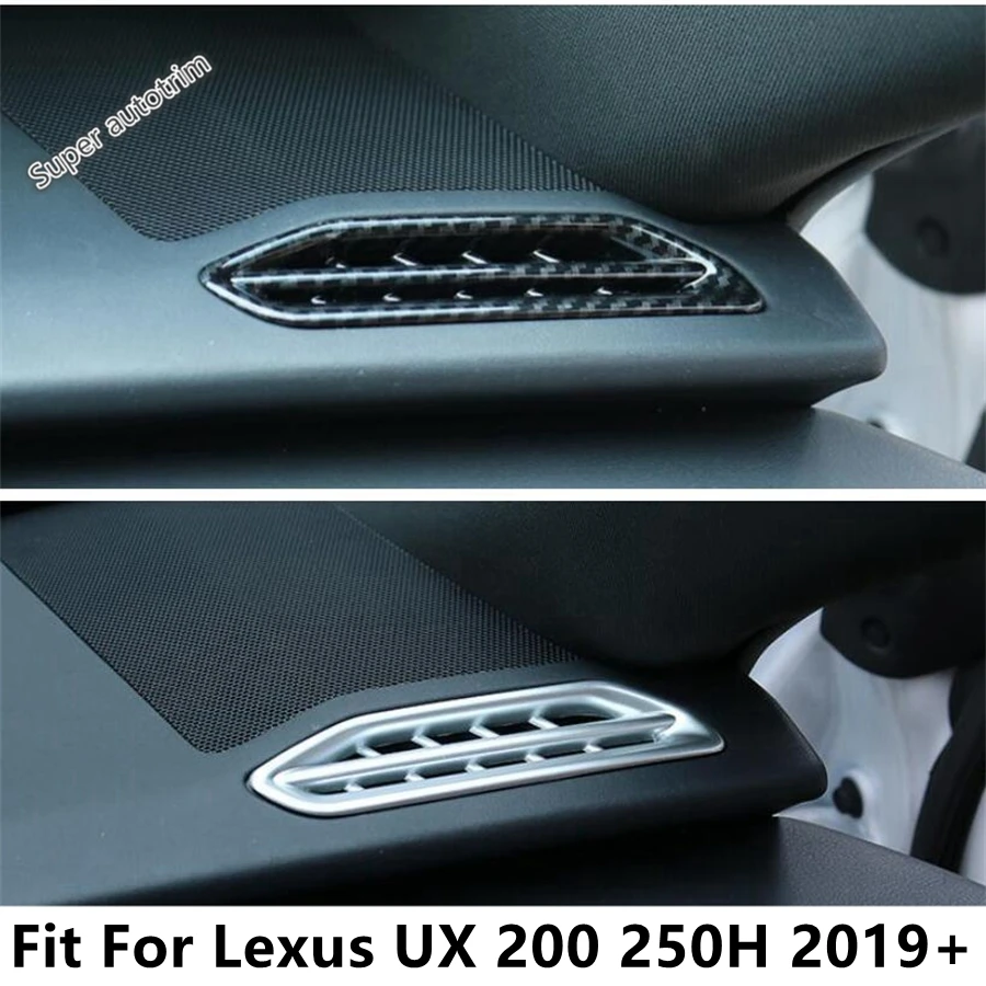 

Dashboard AC Air Conditioning Vents Outlet Decorative Sequins Cover Trim For Lexus UX 200 250H 2019 - 2024 ABS Matte Accessories