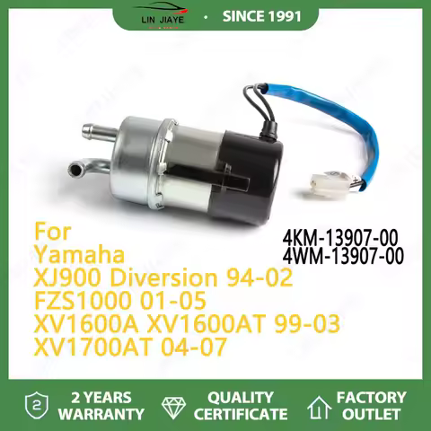 8mm Pipe Fuel Pump For Yamaha XJ900 Diversion FZR1000 FZS1000 FAZER 1000 FZX750 FZX700 XV1600 XV1700 5VN-13907-00 4KM-13907-00