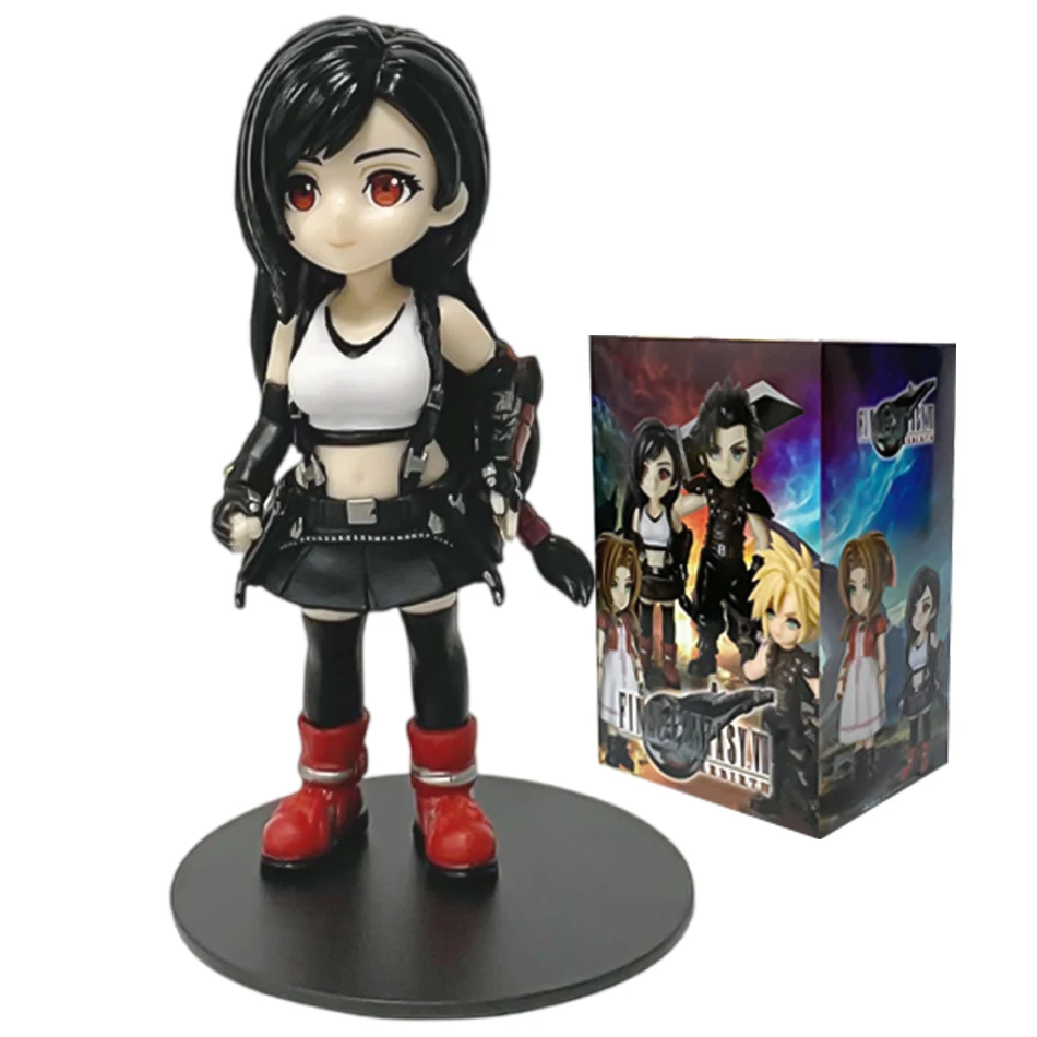 2025 Popular nuevo Anime Strife Tifa Lockhart Alice Gainsborough Zack Perot modelo PVC estatuilla decoración de escritorio ornamento