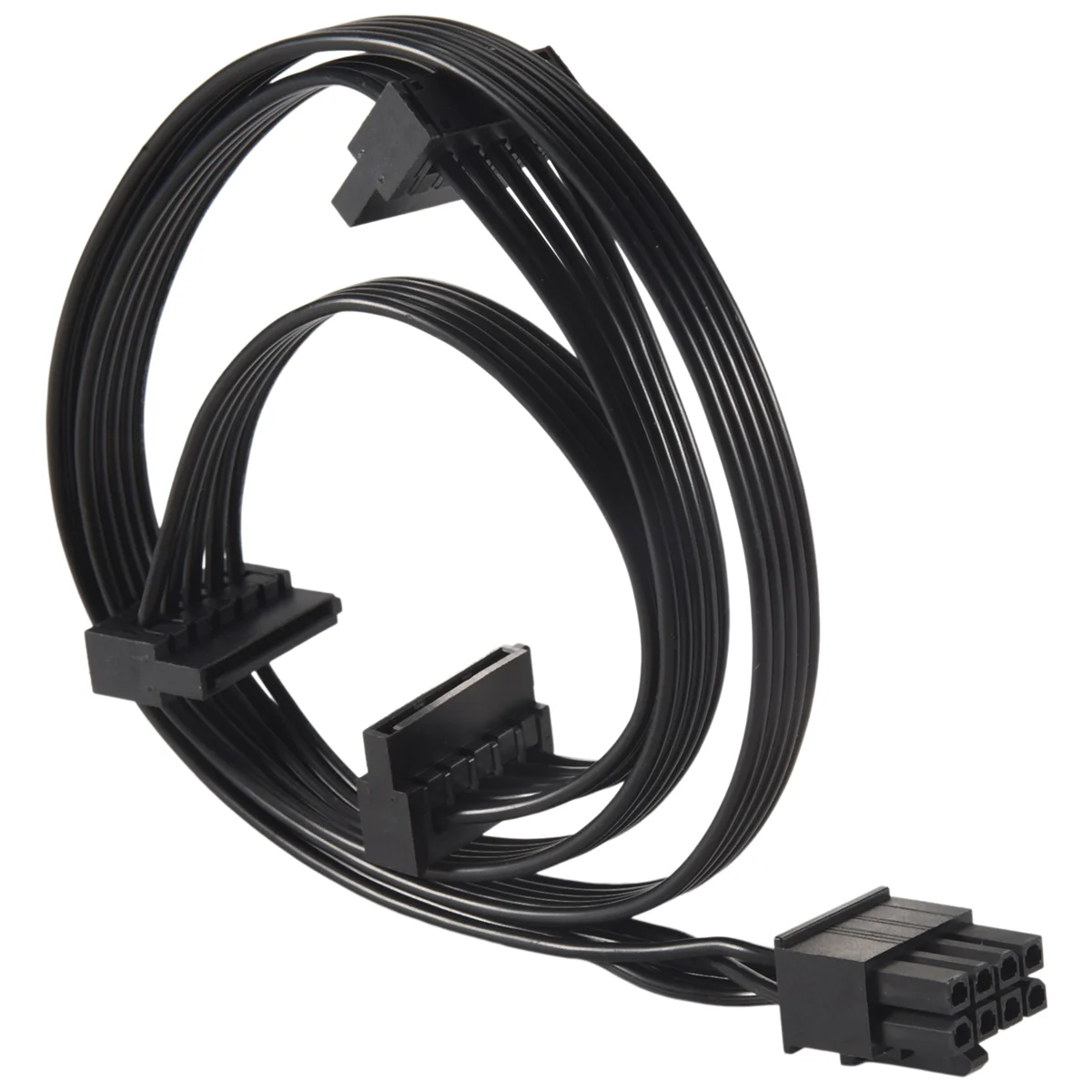 SCLS 8ピン 1～3ポート SATAドライバー電源ケーブル CMX1200 CMX1000 CMX800 CMX700 CMX550用、8ピン～3 SATAケーブル