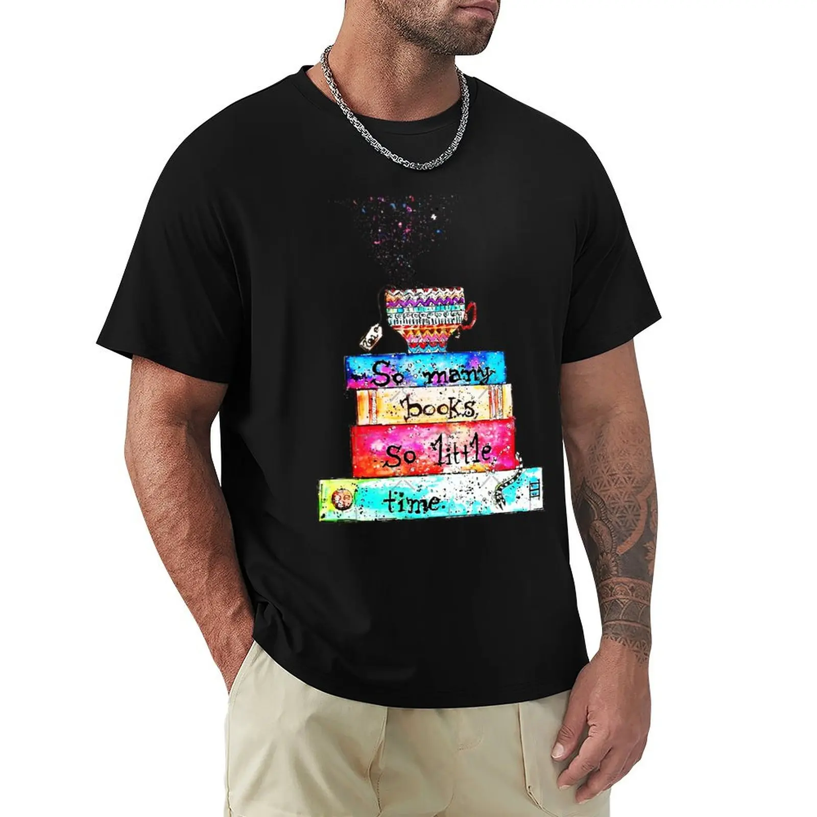 So many books so little time T-Shirt Mechanic Work Tee Shirt