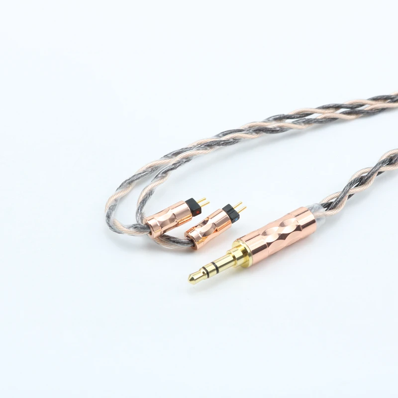 XINHS 4Core Graphene High Fidelity Earphone Upgrade Cable  DIY Hifi Wire For MOONDROP M5 Aurora Oh2