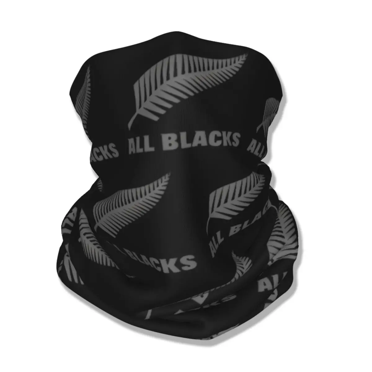 New Zealand All Blacks Bandana Neck Cover Rugby Balaclavas Face Scarf Warm Headband Fishing for Men Women Adult Windproof