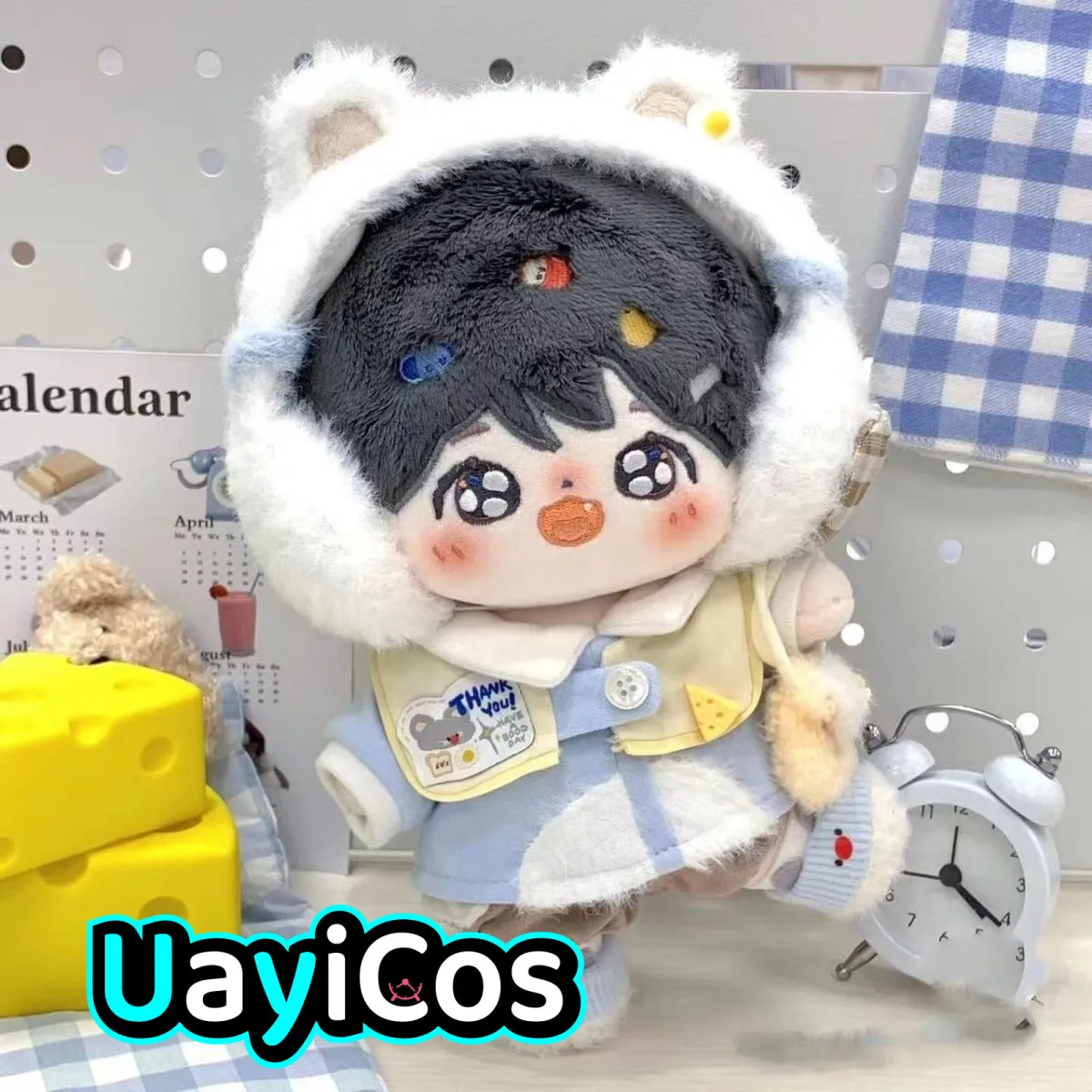 

20cm Doll Clothes PDD Snow Melting Of Cheese Fashion Costume Suit Stuffed Plushies Plush Doll Accessories Anime Toy Kids