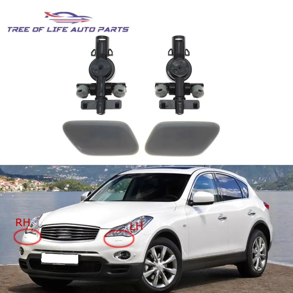 

286591 BF6A 286581 BF6A новая насадка для омывателя передней фары, крышка распылителя для Infiniti EX25 EX35 EX37 EX30D QX50 J50 2007+