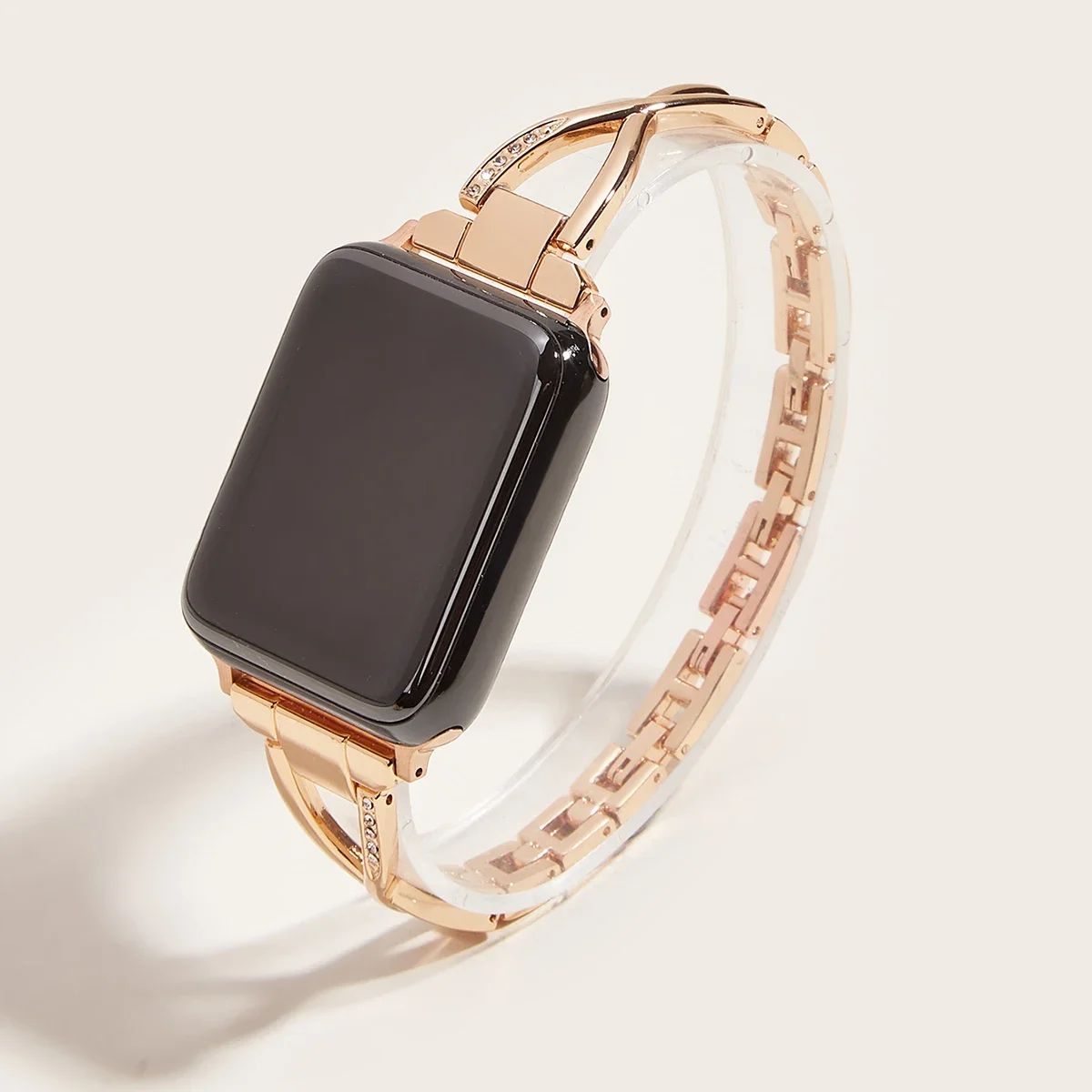 Women Bracelet for Apple Watch Band 44mm 45mm 41mm 40mm 42mm 38mm Metal Slim Diamond Strap for iwatch Ultra Series 8 7 SE 65 4