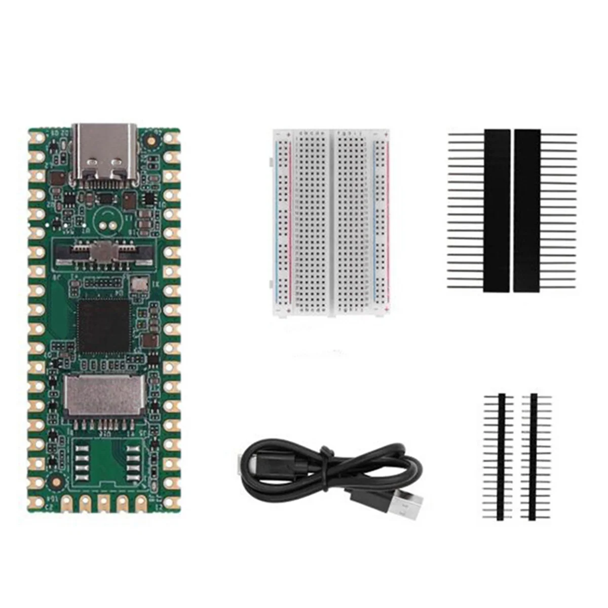 RISC-V Milk-V Duo Development Board Kit+STC Downloader Dual Core CV1800B Support Linux for IoT Enthusiasts DIY Gamers