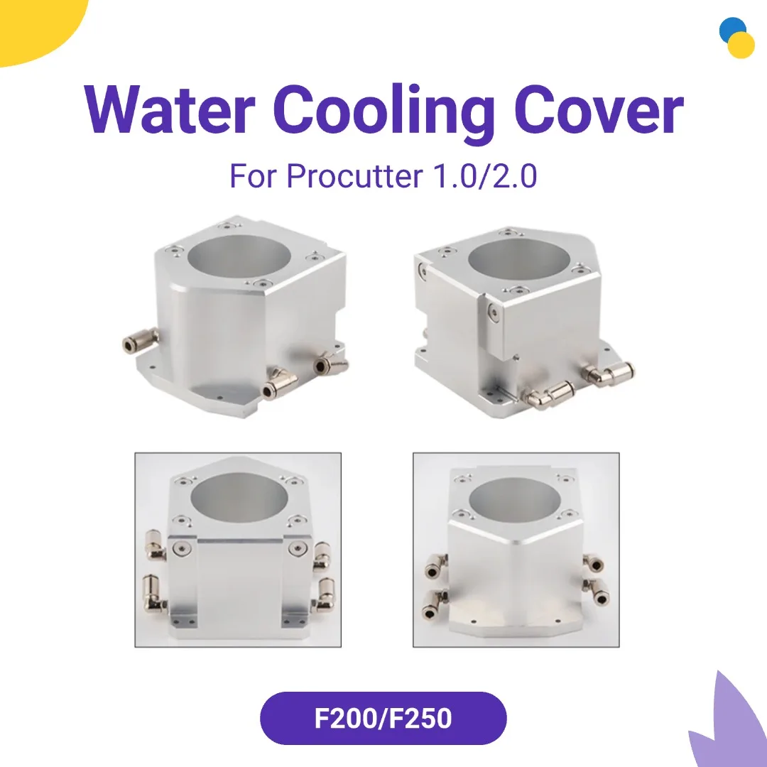 Rakitan Konektor Nosel Modul Pendingin Air Laser Precitec untuk Procutter 1.0 Procutter 2.0 Kepala Pemotongan Laser F200/F250