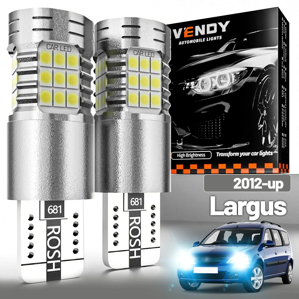 

2pcs LED Parking Light For Lada Largus Clearance Lamp 2012 2013 2014 2015 2016 2017 2018 2019 2020 2021 Canbus Accessories