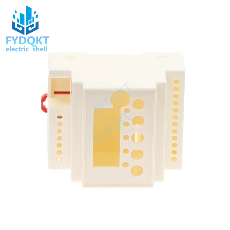 Brand new DIN 35-Rail PLC  monitor Case Fire Standard Rail Shell 4-42 Fuel Resistance 88X72X59MM Junction Box