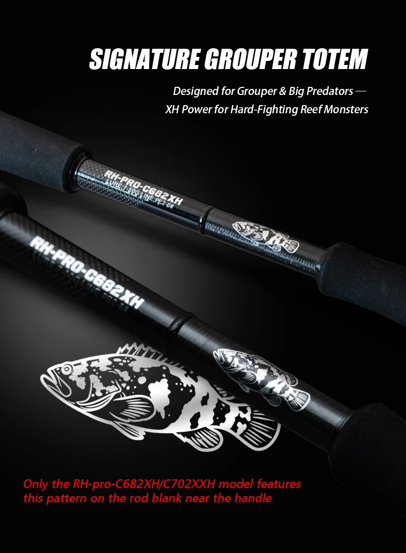 PURELURE NEW SHARPEN Pro 3,5-38g 5ft 6ft Spinn- und Casting-Ruten mit XF-Aktion, FUJI-Ringen für Zander, Barsch, Hecht und Wels – Detail 17