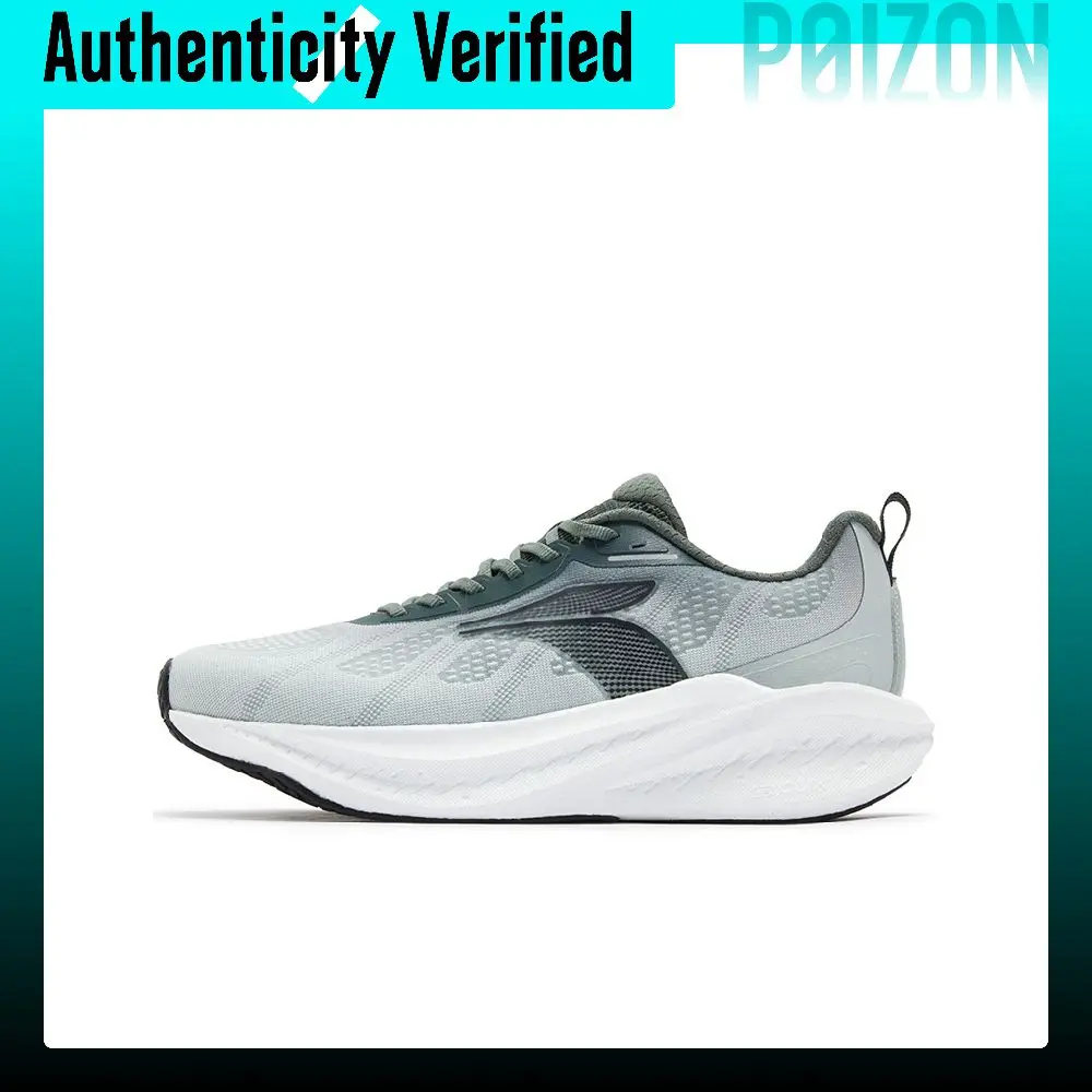 361° Blast Foam 4SE Cushioning Abrasion Resistant Breathable Slip Resistant Low top Running Shoes Men's Gray Green 672512233/