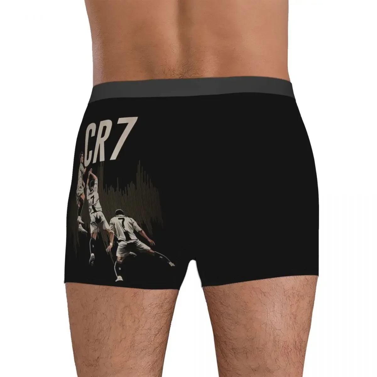 Boxer Underpants Shorts CR7 Cristiano Panties Men Ventilate Underwear for Homme Man Boyfriend Gift