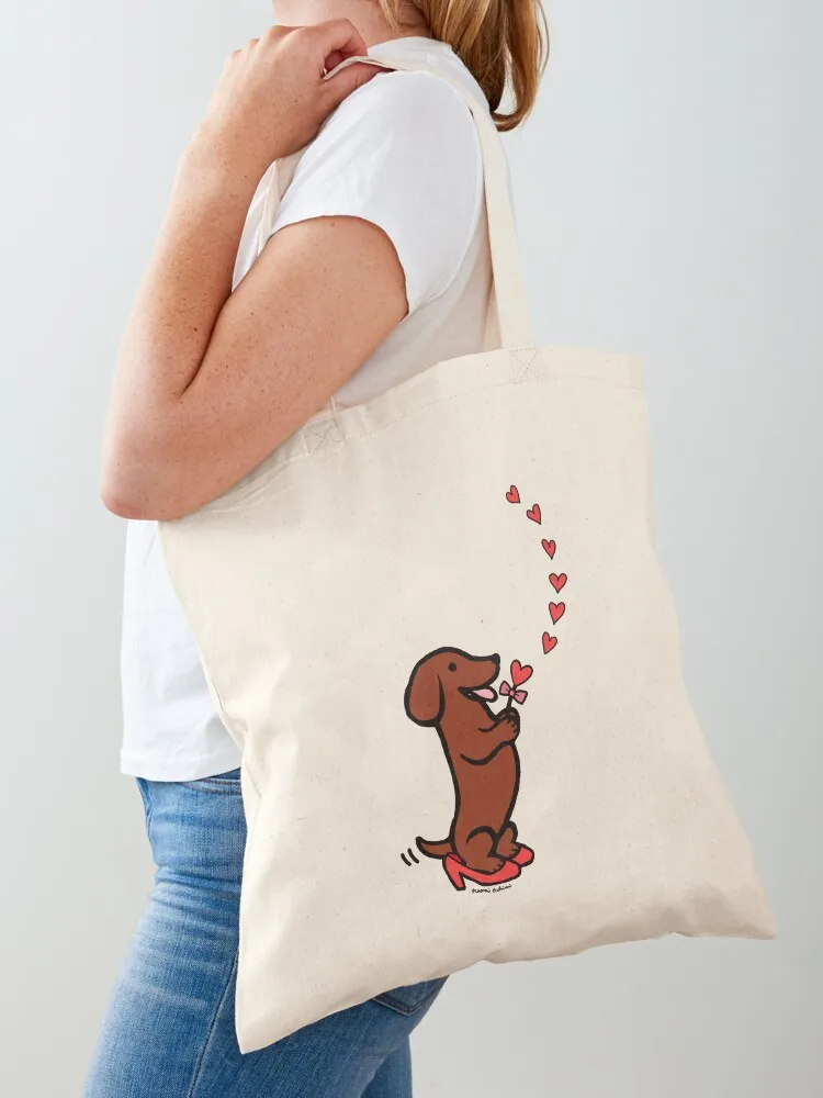 

Mom's Dachshund Little Heart Tote Bag tote bag women tote bag woman hand bags shoping