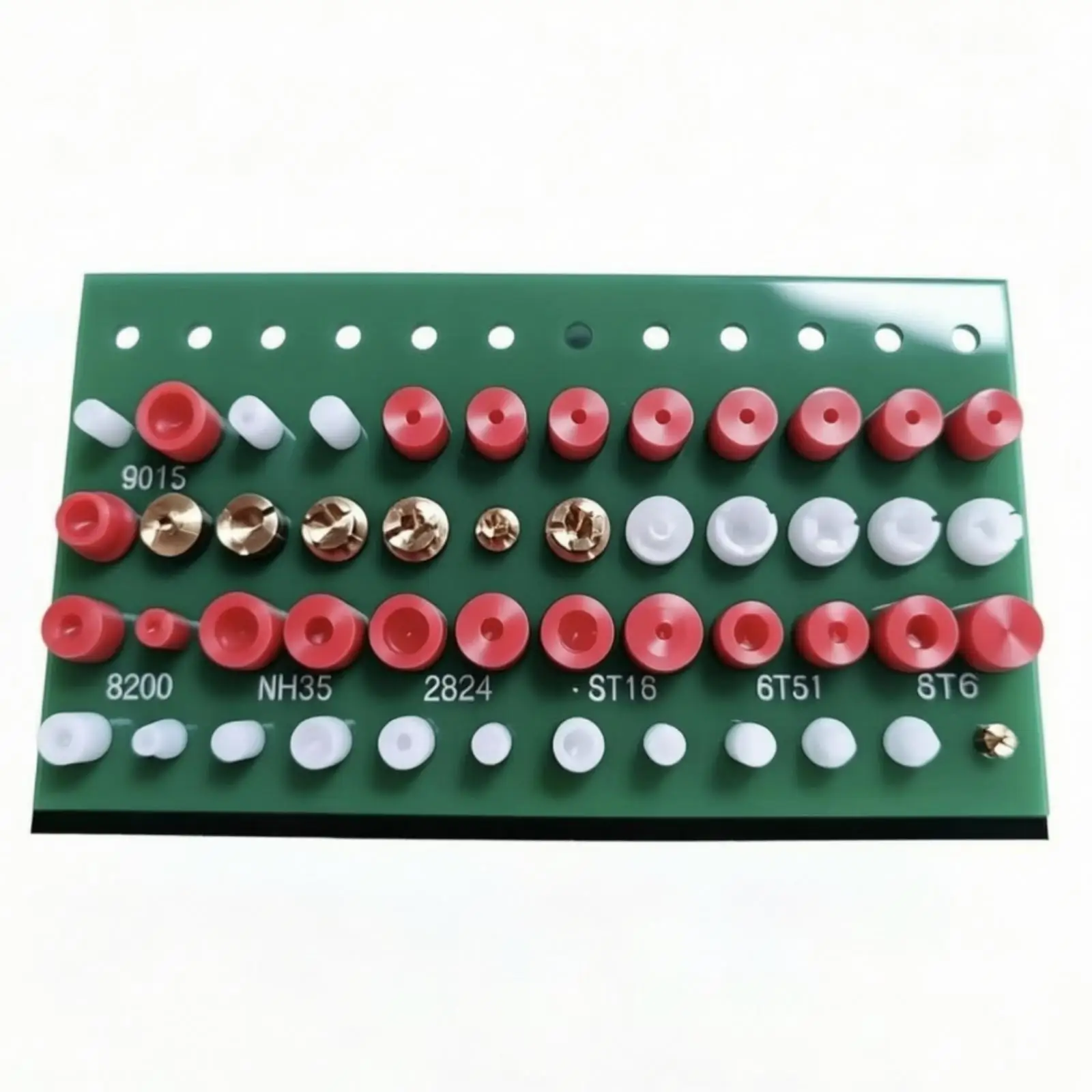 Watch Repair Positioning Tool Board Scratch-Resistant Watch Movement Servicing Tool Board Professional Portable for Watchmakers