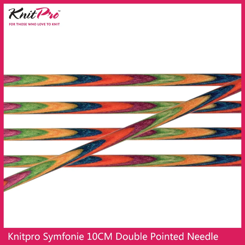 1 piece Knitpro Symfonie 10cm Double Pointed Knitting Needle