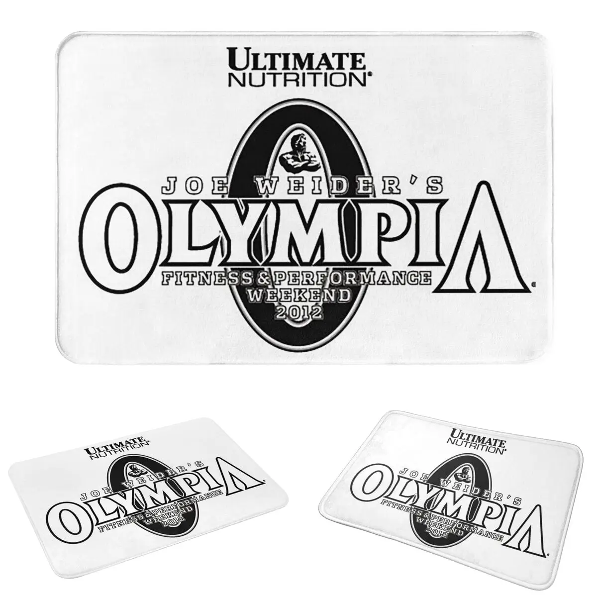 Future Mr OLYMPIA Motivations Non-slip Doormat Floor Mat Water oil proof Carpet Rug for Kitchen Entrance Home Bathroom Footpad