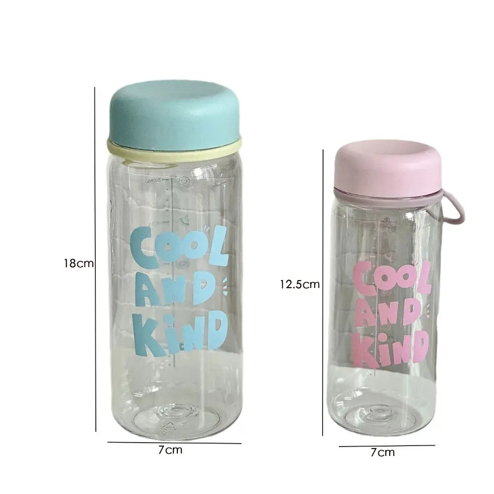 

Portable Transparent Student Water Cup With Lanyard Plastic Water Bottle Large Capacity Drinking Cup Outdoor Sports