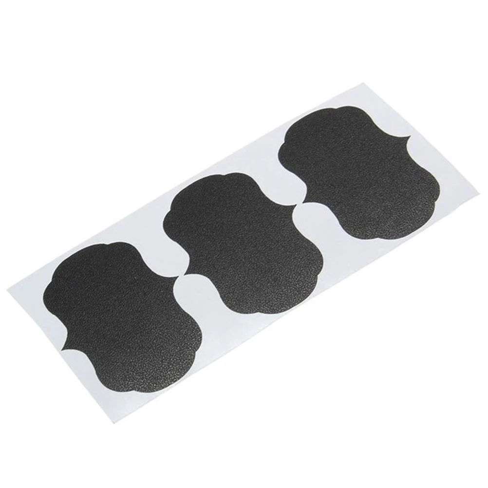

108 Pcs Blackboard Paper Label Bottles Message Sticker Refrigerator Memorandum Labels
