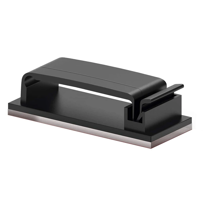 Acrylic Backed Cable Organizer Plug Cable Fixer Self-Adhesive Storage Hole-Free Multifunctional Cable Organizer Easy Install