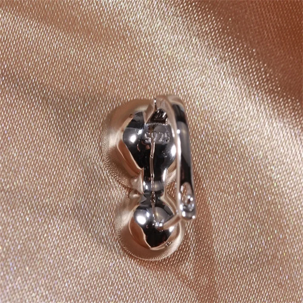 

Серьги из стерлингового серебра 925 пробы с жемчугом, принадлежности для самостоятельного изготовления ювелирных изделий, пустые стойки для сережек для аксессуаров ручной работы, без жемчуга