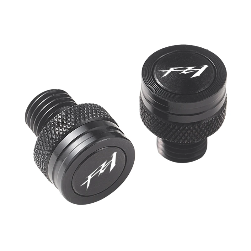 Tornillos de aluminio M10 x 1,25 para motocicleta, pernos, tapones para agujeros de espejo, tapa para YAMAHA FZ1 FZ1N FZ1S FZ 1N 1 FZ-1N FZ-1S Fazer, accesorios