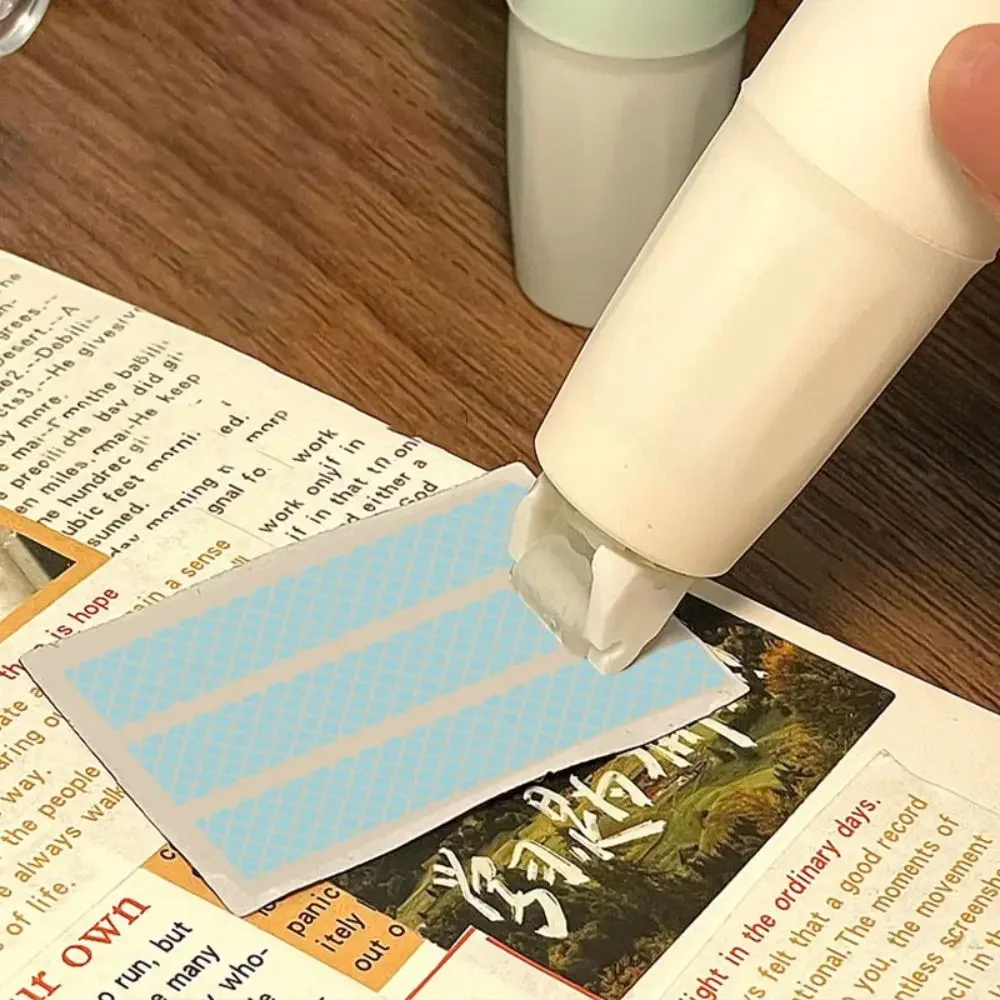 Nastro adesivo biadesivo a forma di penna con rotazione a 360 gradi Nastro adesivo per colla a rullo per scrapbooking fai da te