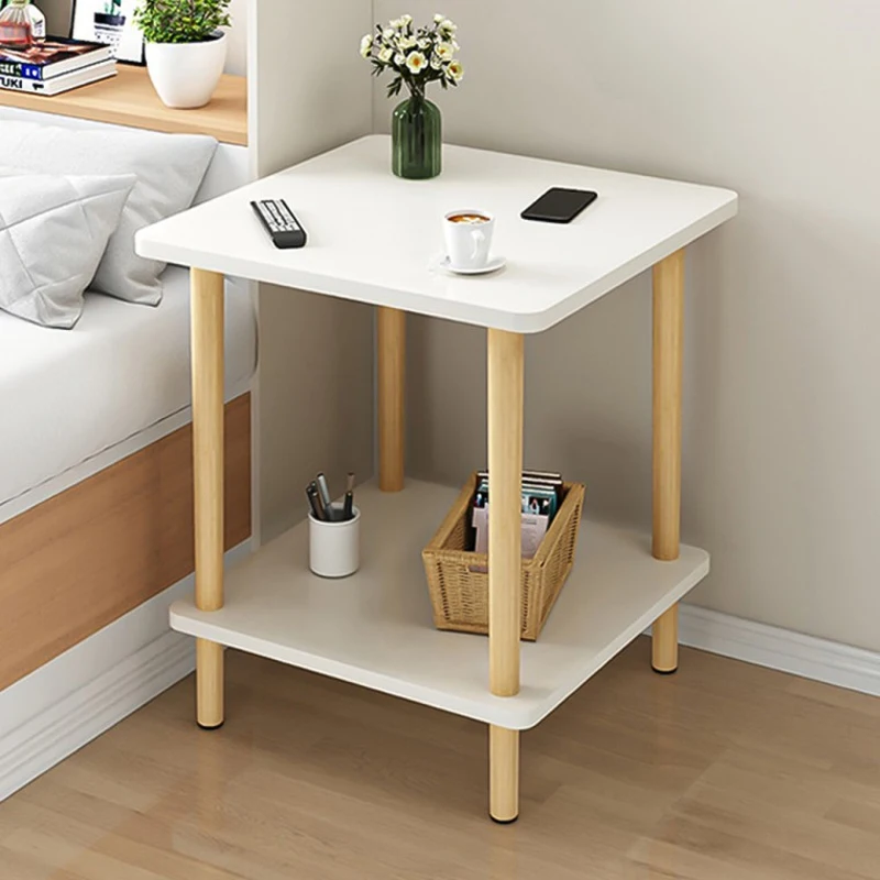 Joe bedside table, all solid wood, simple modern bedroom, Nordic Lg storage, small household, economic bedside cabinet