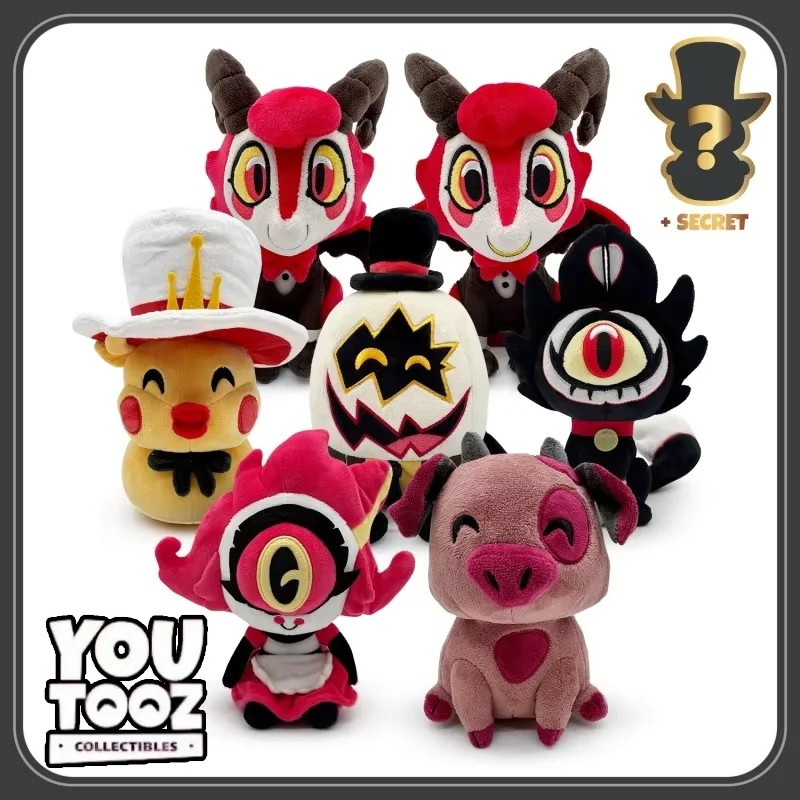 

Предпродажа Youtooz Hazbin Hotel Little Ones, плюшевая слепая коробка, яйцо Boiz Keekee Angeldust Alastor, изящные загадочные игрушки, коллекционная кукла