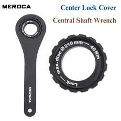 MEROCA MTB Mountain Bike Road Bike Hollow Tooth Plate Removal Tool External Center Shaft BB44 Wrench Middle Lock Disc Cover