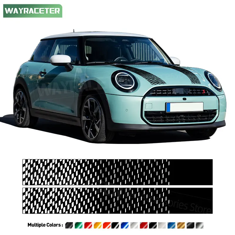 

Edition Maxi Tuner Engine Cover Vinyl Decal Car Hood Bonnet Stripes Sticker For MINI Cooper 2024 F66 JCW F67 F65 J01 Accessories