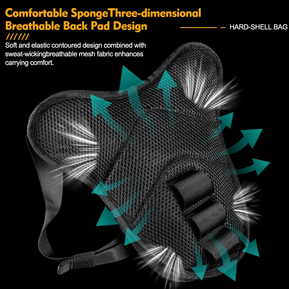 NEWBOLER دراجة نارية الساق الجانب حقيبة إيفا هارد شل في الهواء الطلق حقائب الخصر عادية دراجة نارية الهاتف المحمول محفظة الورك بوم حزمة