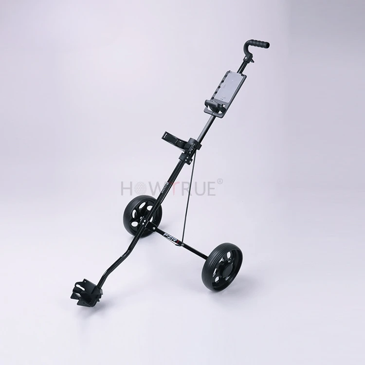 mini Golf Cart Two Wheels Ball Chartered Cart Foldable Storage Easy to operate fastener design comfortable handle