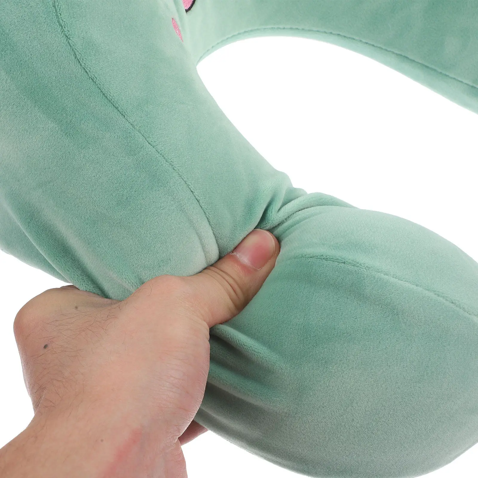 

1Pcs U Shape Pillow Neck Support Comfortable Travel Sleeping Nap Pillow Cervical Spine Relief Portable Neck Cushion