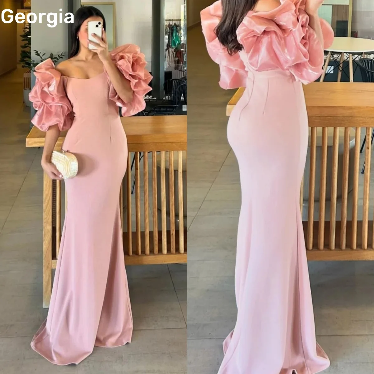 

فساتين سهرة Customized Sweetheart Elegant Party Dresses For Women Zipper Up Formal Occasion Dresses Floor-Length Ruffle A-Line
