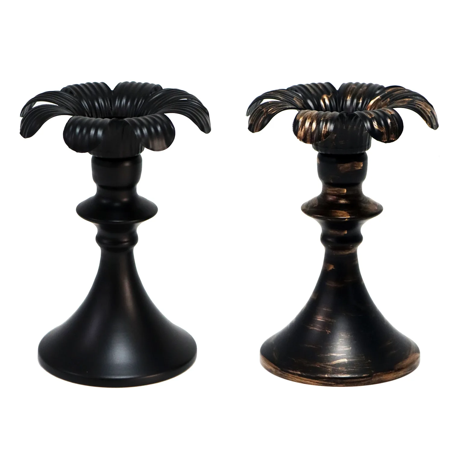 

Yjq retro old wrought iron candle holder high-end home decoration atmosphere ornament decoration
