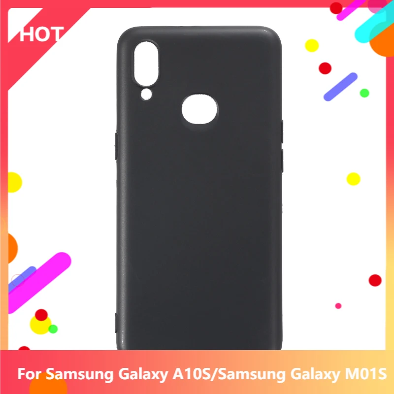Чехол для Galaxy A10S, матовый Мягкий силиконовый чехол из ТПУ для Samsung Galaxy M01S, тонкий противоударный чехол для телефона