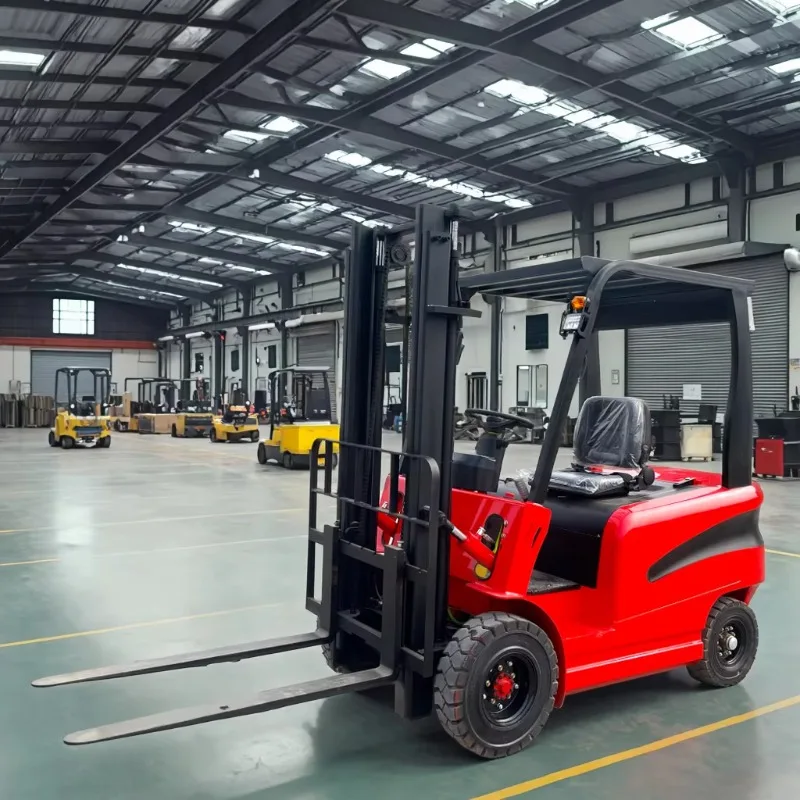 Customized New Energy Lithium Battery Electric Forklift Zero Pollution Turning Automatic Deceleration 3-5 Tons 3-9m Lifting Heig