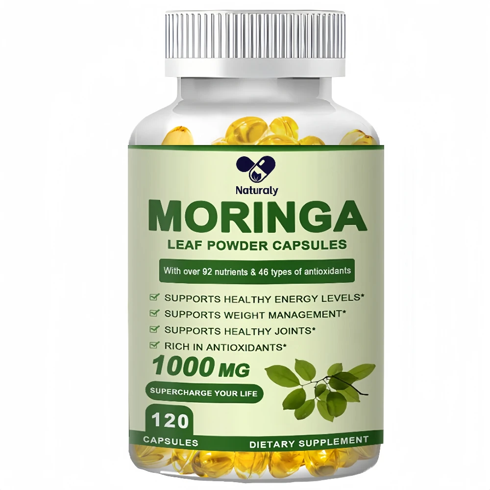 

Органические капсулы добавки Moringa | Поддержка иммунной системы, энергии, метаболизма