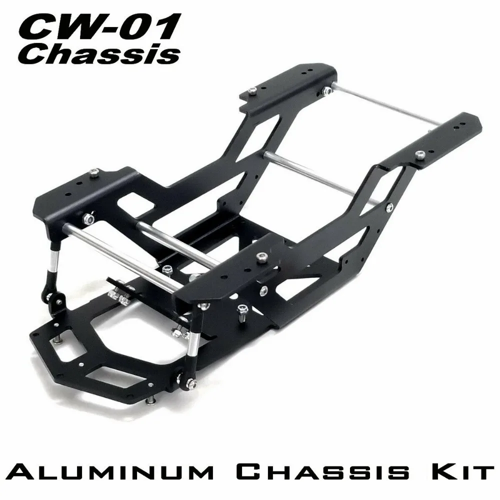 New Aluminum  Alloy Chassis Frame Kit Suitable for TAMIYA CW01 Chassis Lunch Box/Unimog 406 Upgrades